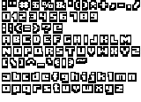 Font sheet example